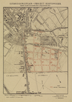 214186 Plattegrond van het uitbreidingsplan van de stad Utrecht; met weergave van het bestaande stratenplan, wegen, ...